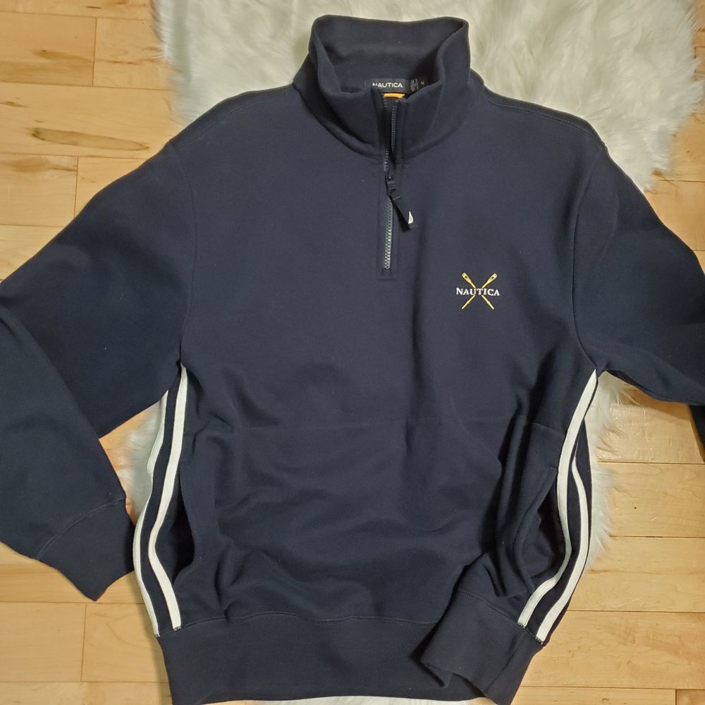 Mens Vintage Nautica Pullover Sweatshirt